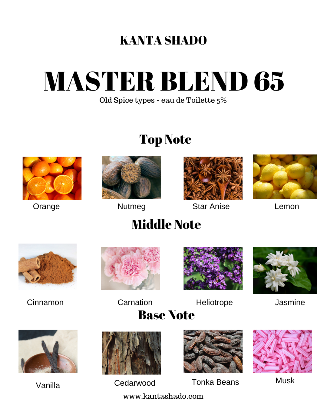 MASTER BLEND 65  (10mg) (Old Spice inspired)