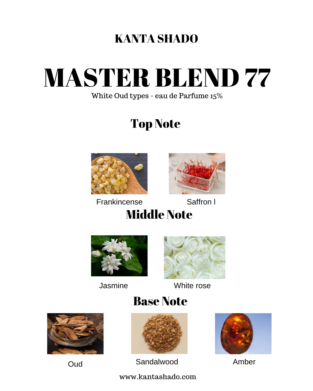 MASTER BLEND 77 (10mg) (White Oud inspired)